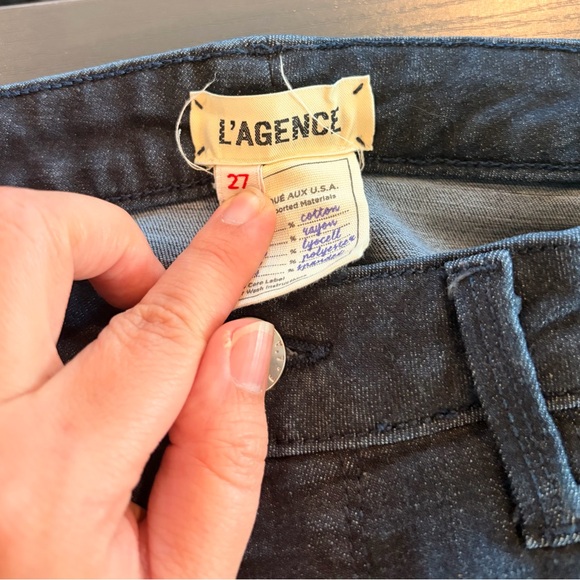 L'AGENCE Black Skinny Jeans - Picture 4 of 8